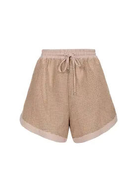 Short Boxer Tela Crochê
