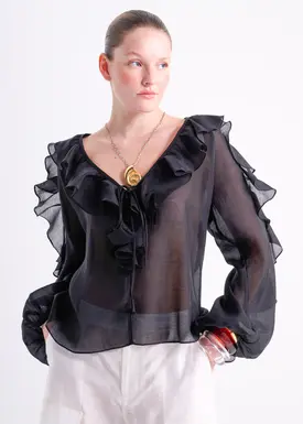 Blusa Babados