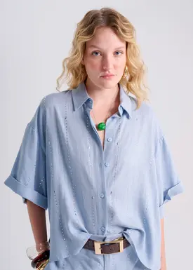 Camisa Detalhe Hot Fix